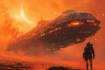 design sci fi illustration and sci fi art