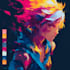 draw a professional anime character illustration