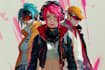 design anime character , cyberpunk character