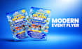 create a modern flyer design that gets attention