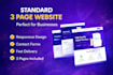 build a modern responsive website