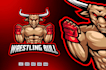 do modern creative super wrestling logo
