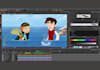rig fix 2d character in moho and toon boom harmony, 2d frame by frame animation