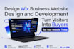 do wix website design, redesign business wix website, website development