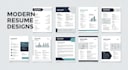 design professional and modern resumes and cvs