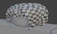 create high low poly mesh with uv mapping and clean textures