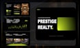 design a premium real estate pitch deck presentation