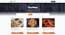 design a modern restaurant website