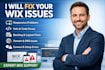 fix wix bug responsive studio velo booking layout domain connect errors website
