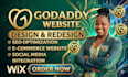 design godaddy website redesign godaddy website expert