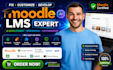 fix moodle google classroom lms development ai development moodle customization