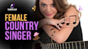 be female country song ghostwriter, intro and outro singer jingle
