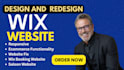 design a wix salon website with boking system