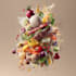design food flyer or poster, restaurant menu