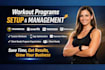 set up and upload workouts on trainerize, everfit, truecoach and pt distinction