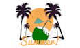 design trendy summer beach t shirt graphics