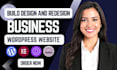 design wordpress website divi wordpress website business website development