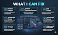 fix HTML CSS javascript bugs on your website