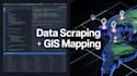 scrape clean geocode and map data using python gis and google maps