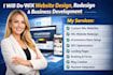 do wix website design, redesign business wix website, website development