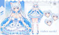 design vtuber model, live2d vtuber avatar, rigging, anime vtuber character