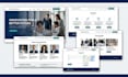 design a modern responsive landing page for businesses