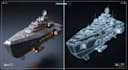 create realistic 3d ship model, marine engineering, 3d yacht model, 3d printing