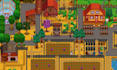 do topdown pixel art, tileset game environment, indie game props, pixel tilemap