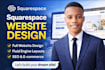 squarespace modern design, squarespace website, fluid engine, SEO