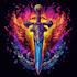 do a fantasy game logo
