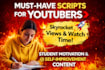 write viral youtube scripts for student motivation channels