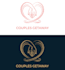 create an elegant wedding monogram and logo design