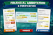 do financial data labeling and transaction labeling
