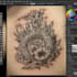 design professional tattoo and custom tattoo