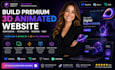 3d animated website responsive webflow spline 3d storytelling website webgl gsap