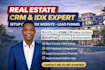 setup boldtrail kvcore, lofty crm, rei reply, follow up boss real estate website