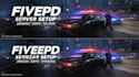 create full fivem server setup, police scenarios, script and mods