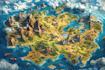 do fantasy map illustration