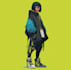 design anime character , cyberpunk character