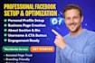 create facebook accounts for personal or business use, and old fb profile