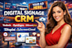 do digital signage crm yodeck optisigns billboard play displai screencloud