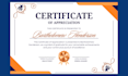 design professional certificate, award and diploma template