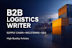 write SEO b2b logistics and supply chain article