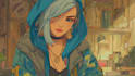create commercial, vtuber, original character, gaming art
