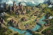do fantasy map design