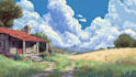 make pixel art scene or background