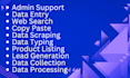do fast accurate public records data entry and data typing