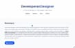 design a professional portfolio website in dark or minimal style