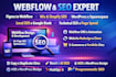 do webflow seo webflow website design figma to webflow website se o expert