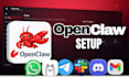 fix setup openclaw ai install open claw mac mini bot ollama n8n automation vps